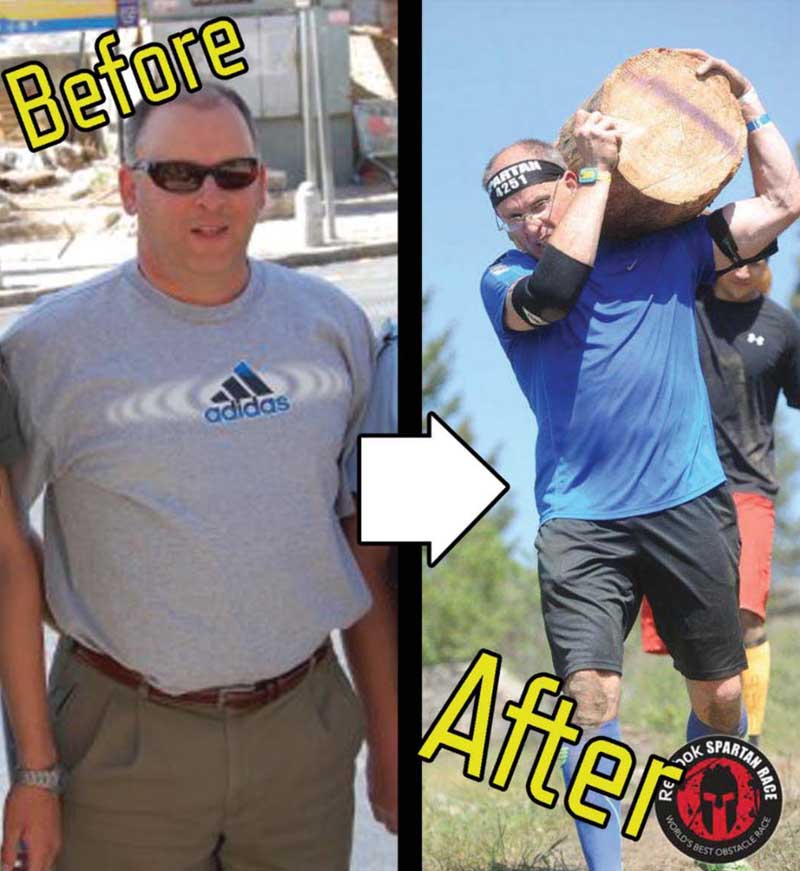 Greg Bogart - Before & After, Bike Ride Goal